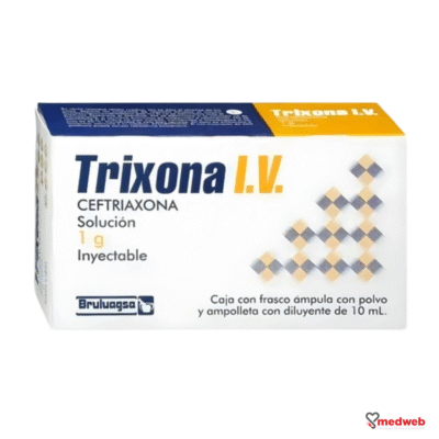 TRIXONA I.V. SOLUCIÓN INYECTABLE 1 g