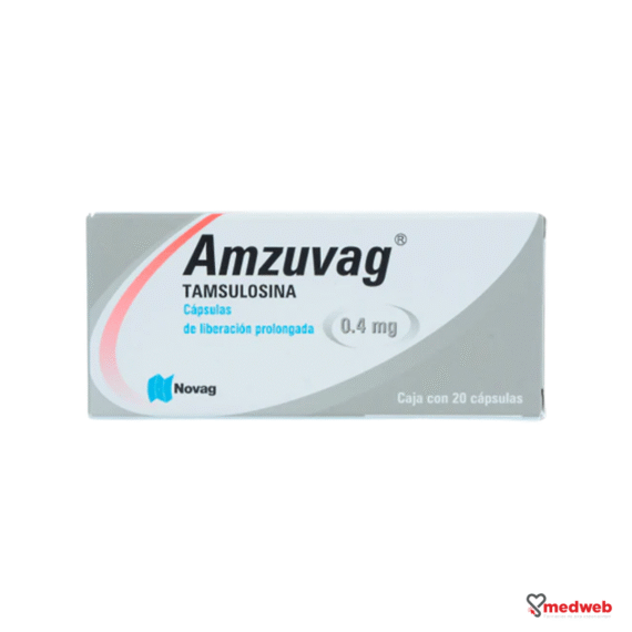 AMZUVAG Cápsulas de Liberación Prolongada 0.4 mg
